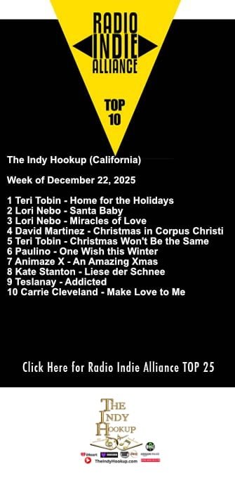 Paulino and Animaze X Featured in The Indy Hook Up’s Chart For The Radio Alliance Top 10 Singles of the Week