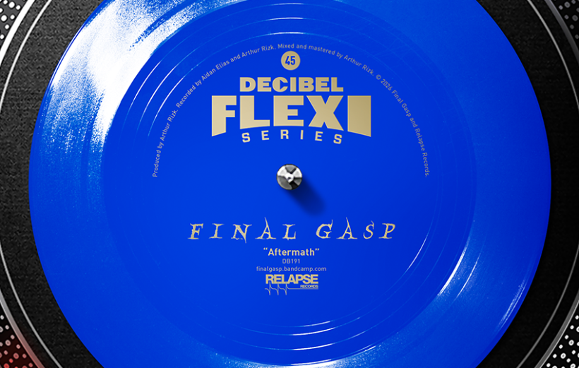 FINAL GASP to Release Exclusive New Song, Aftermath, via the Decibel Flexi Series!