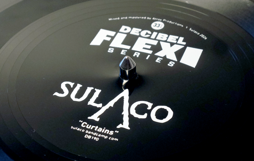 SULACO Premiere Exclusive New Song, Curtains, via the Decibel Flexi Series! SULACO Premiere Exclusive New Song, Curtains, via the Decibel Flexi Series!