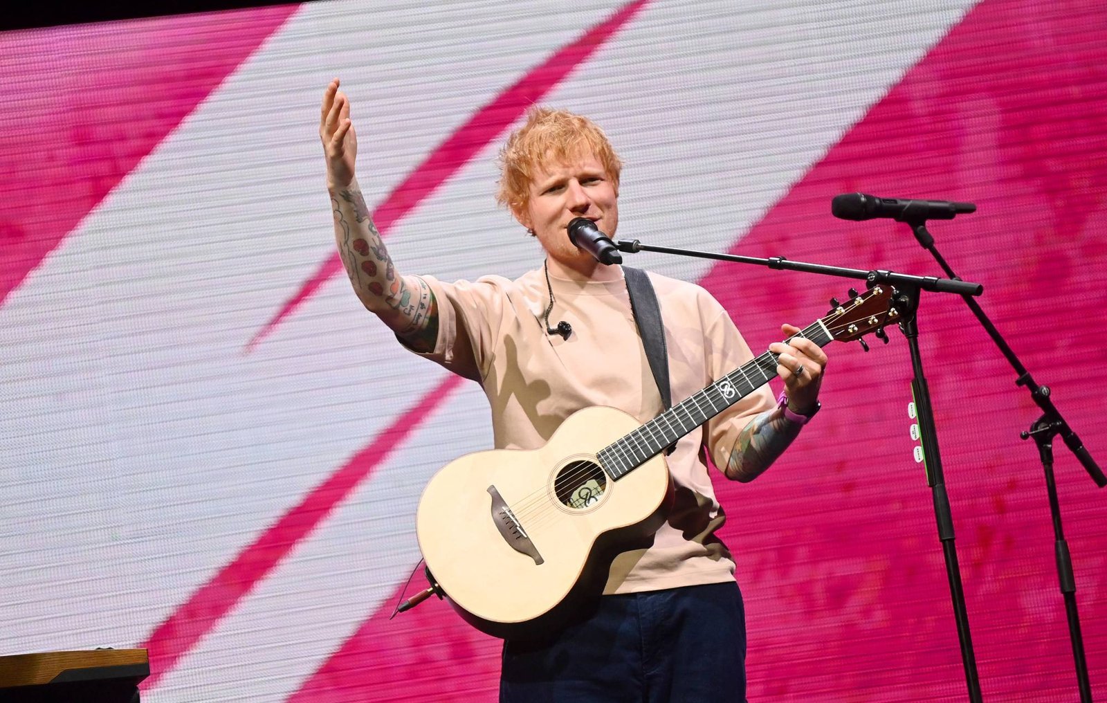 Ed Sheeran removes B-stage from live return because I was afraid of what might happen if I stood in the middle